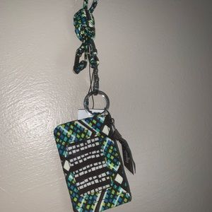 BRAND NEW Vera Bradley Pouch FREE Lanyard INCLUDED